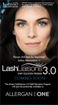 Mobile Screenshot of lashliaison.latisse.com